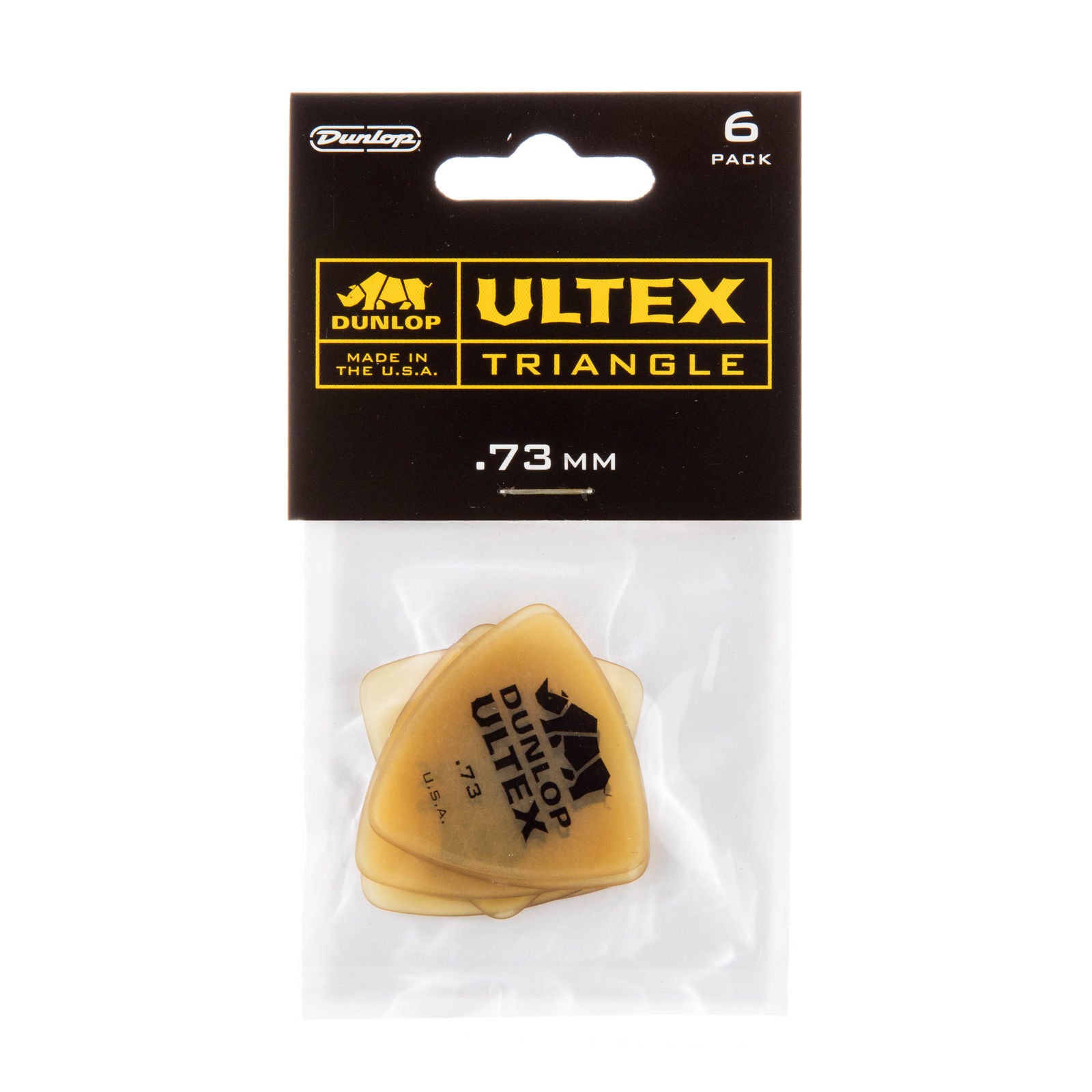 Dunlop Ultex® Triangle Picks - .73mm - Pack Of 6 Picks