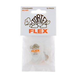 Dunlop Tortex® Flex™ Standard Picks - .60mm - Pack Of 12 Picks