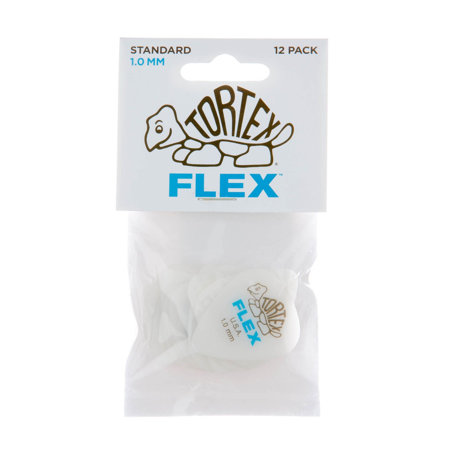 Dunlop Tortex® Flex™ Standard Picks - 1.00mm - Pack Of 12 Picks