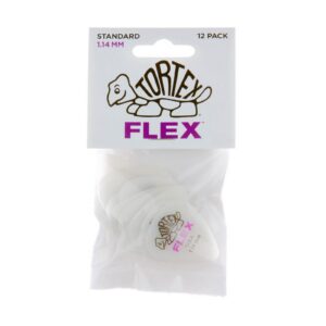 Dunlop Tortex® Flex™ Standard Picks - 1.14mm - Pack Of 12 Picks