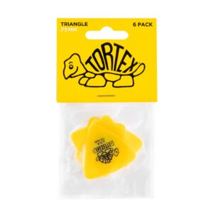 Dunlop Tortex® Triangle Picks - .73mm - Pack Of 6 Picks