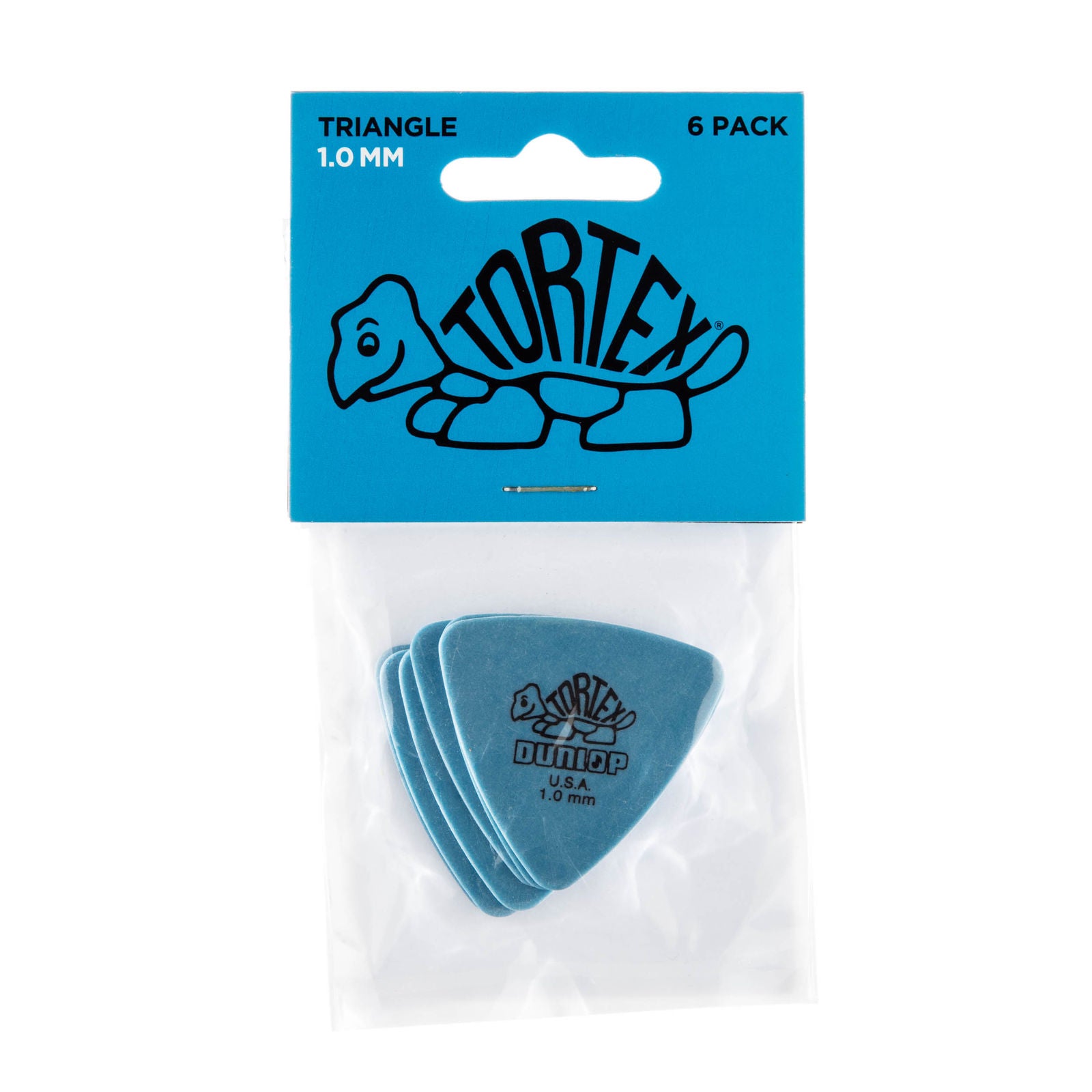 Dunlop Tortex® Triangle Picks - 1.00mm - Pack Of 6 Picks