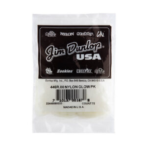 Dunlop Nylon Glow MIDI Pick - .80mm - Bag Of 72 Picks