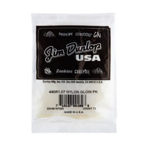Dunlop Nylon Glow MIDI Picks - 1.07mm - Bag Of 72 Picks