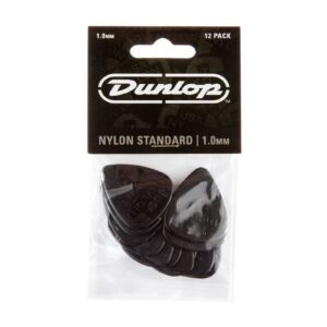 Dunlop Nylon Standard Picks - 1.00mm - Pack Of 12 Picks