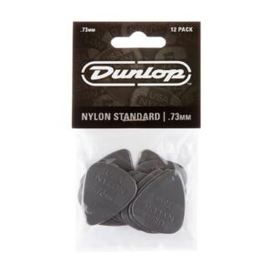 Dunlop Nylon Standard Picks - .73mm - Pack Of 12 Picks