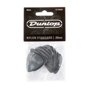 Dunlop Nylon Standard Picks - .88mm - Pack Of 12 Picks