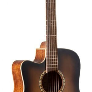 Teton STS100CEDVS-L Left Handed Dreadnought Acoustic Guitar - Mahogany Back & Sides