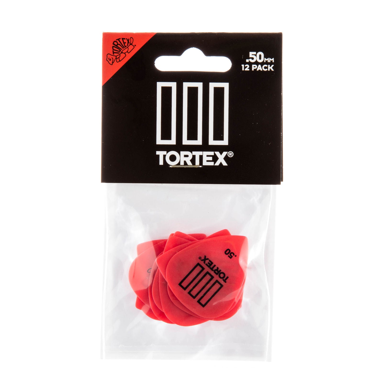 Dunlop Tortex® TIII Picks - .50mm - Pack Of 12 Picks