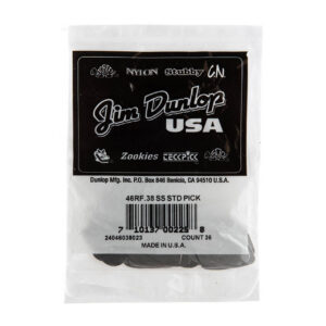 Dunlop Stainless Steel Standard Picks - .038 Inch - Bag Of 36 Picks
