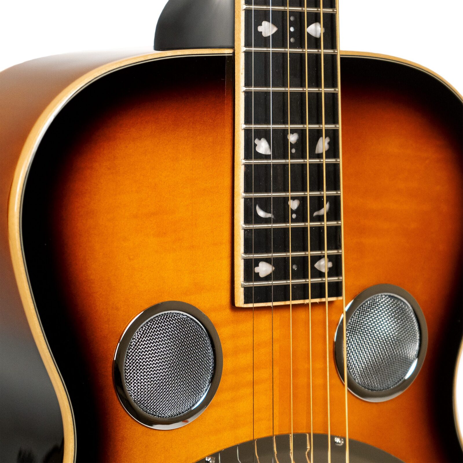 PBR-D/L: Lefty Paul Beard Signature-Series Roundneck Resonator Guitar Deluxe with Case - Image 4