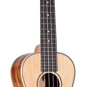 Teton TC160ZWG Concert Ukulele With Zebra Wood Back & Sides