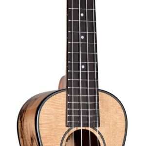 Teton TS130SMG Soprano Ukulele With Spalted Maple Back & Sides