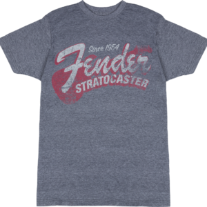 Fender® Since 1954 Strat® T-Shirt Blue Smoke — Medium