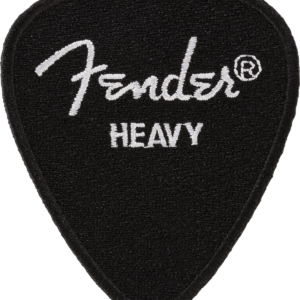 Fender™ Heavy Pick Patch, Black