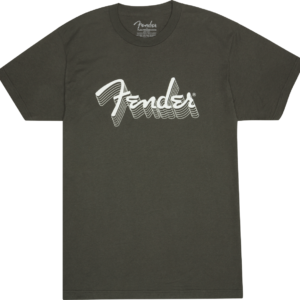 Fender® Reflective Ink T-Shirt Charcoal — S