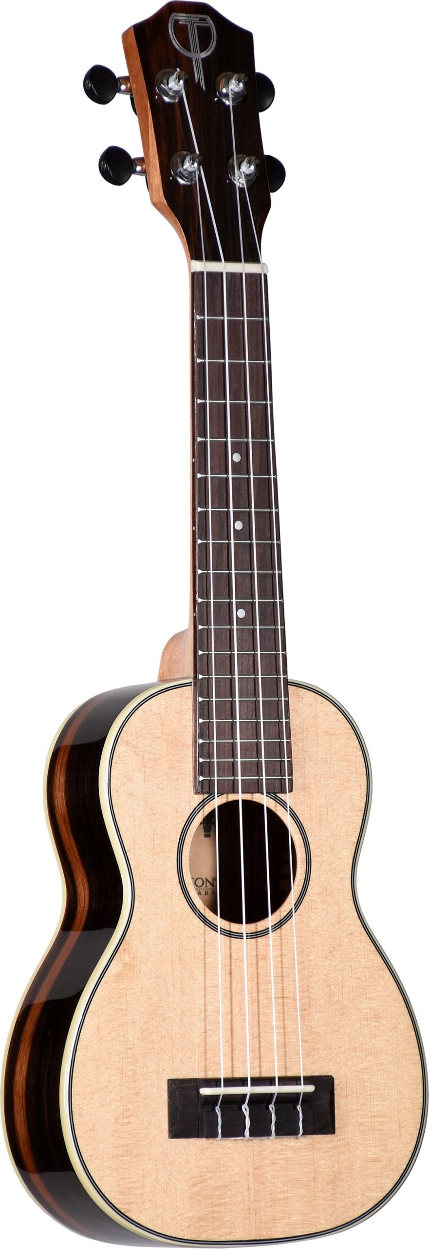 Teton TS180G Soprano Ukulele With Ebony Back & Sides