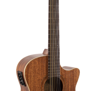 Teton STA103CENT-12-OP 12-String Auditorium Acoustic Guitar - Solid Top - All Mahogany - With EQ