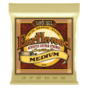 Ernie Ball Earthwood 80/20 Bronze Acoustic Guitar Strings - Medium - 13-56