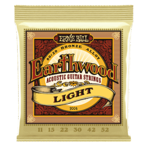 Ernie Ball Earthwood 80/20 Bronze Acoustic Guitar Strings - Light - 11-52