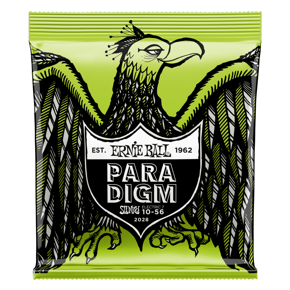 Ernie Ball Regular Slinky 7-String Paradigm Electric Guitar Strings - 10-56