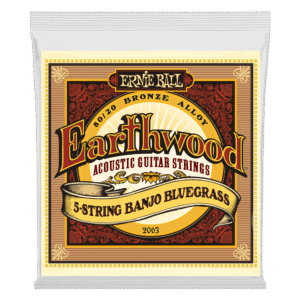 Ernie Ball Earthwood 80/20 Bronze 5-String Banjo Strings - 9-20