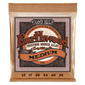 Ernie Ball Earthwood Phosphor Bronze Acoustic Guitar Strings - Medium - 13-56