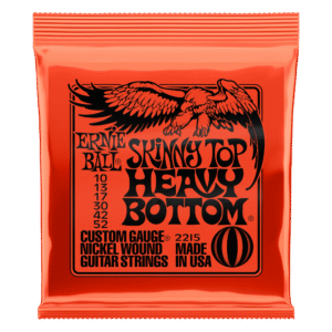 Ernie Ball Skinny Top Heavy Bottom Slinky Nickel Wound Electric Guitar Strings - 10-52