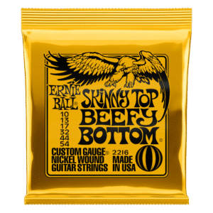 Ernie Ball Skinny Top Beefy Bottom Slinky Nickel Wound Electric Guitar Strings - 10-54