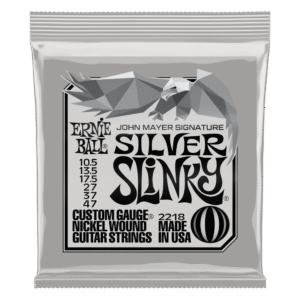 Ernie Ball John Mayer Silver Slinky Signature Electric Guitar Strings - 10.5-47