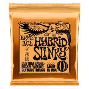 Ernie Ball Hybrid Slinky Nickel Wound Electric Guitar Strings - 9-46