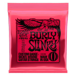 Ernie Ball Burly Slinky Nickel Wound Electric Guitar Strings - 11-52