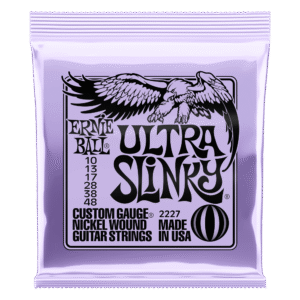 Ernie Ball Ultra Slinky Nickel Wound Electric Guitar Strings - 10-48