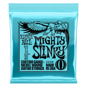 Ernie Ball Mighty Slinky Nickel Wound Electric Guitar Strings - 8.5-40