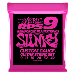 Ernie Ball Super Slinky RPS Nickel Wound Electric Guitar Strings - 9-42