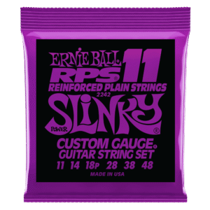 Ernie Ball Power Slinky RPS Nickel Wound Electric Guitar Strings - 11-48