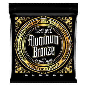 Ernie Ball Aluminum Bronze Acoustic Guitar Strings - 10-50 - Extra Light