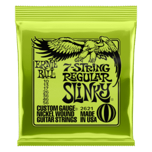 Ernie Ball Regular Slinky Nickel Wound Electric Guitar Strings - 7-string - 10-56