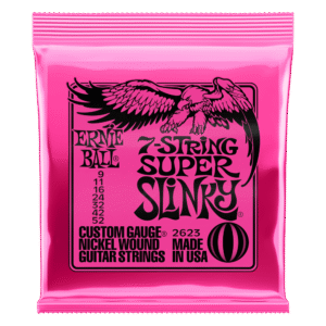 Ernie Ball Super Slinky Nickel Wound Electric Guitar Strings - 7-string - 9-52