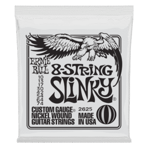 Ernie Ball Slinky Nickel Wound 8-String Electric Guitar Strings - 10-74