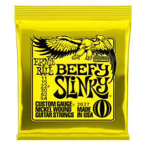 Ernie Ball Beefy Slinky Nickel Wound Electric Guitar Strings - 11-54