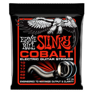 Ernie Ball Skinny Top Heavy Bottom Slinky Cobalt Electric Guitar Strings - 10-52
