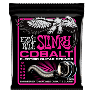 Ernie Ball Super Slinky Cobalt Electric Guitar Strings - 9-42