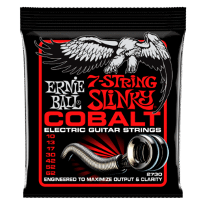 Ernie Ball Skinny Top Heavy Bottom Slinky Cobalt 7-String Electric Guitar Strings - 10-62