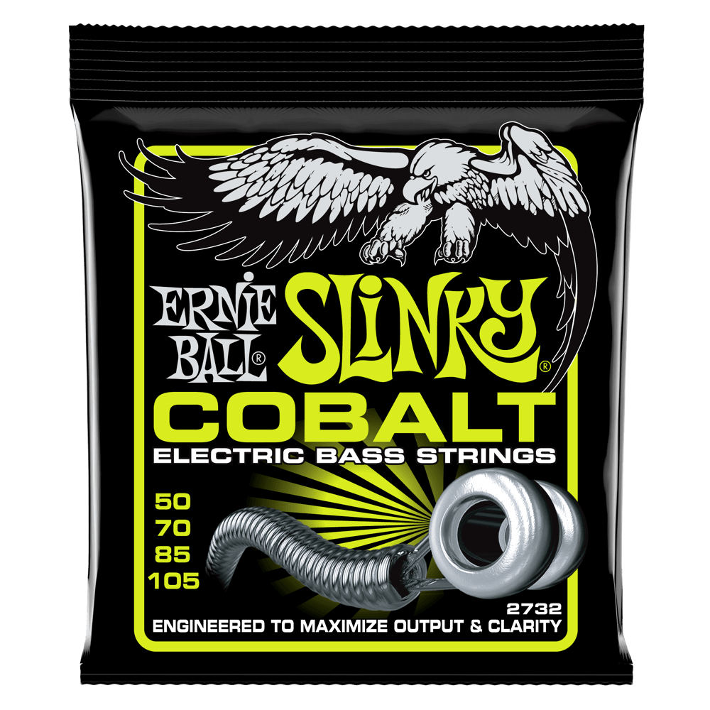 Ernie Ball Regular Slinky Cobalt Electric Bass Strings - 50-105
