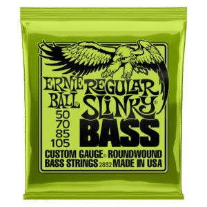 Ernie Ball Regular Slinky Nickel Wound Electric Bass Strings - 50-105