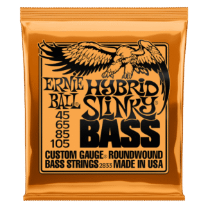 Ernie Ball Hybrid Slinky Nickel Wound Electric Bass Strings - 45-105