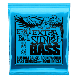 Ernie Ball Extra Slinky Nickel Wound Electric Bass Strings - 40-95