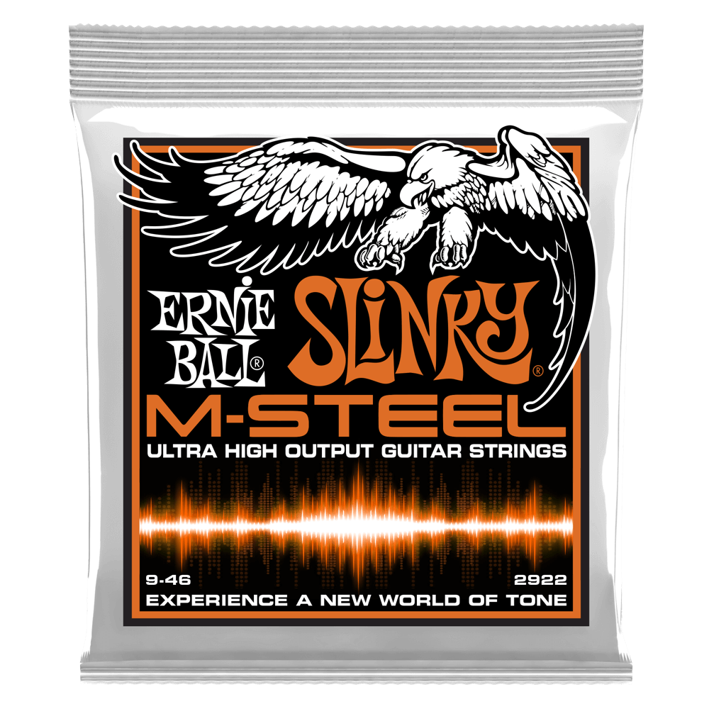 Ernie Ball Hybrid Slinky M-Steel Electric Guitar Strings 9-46