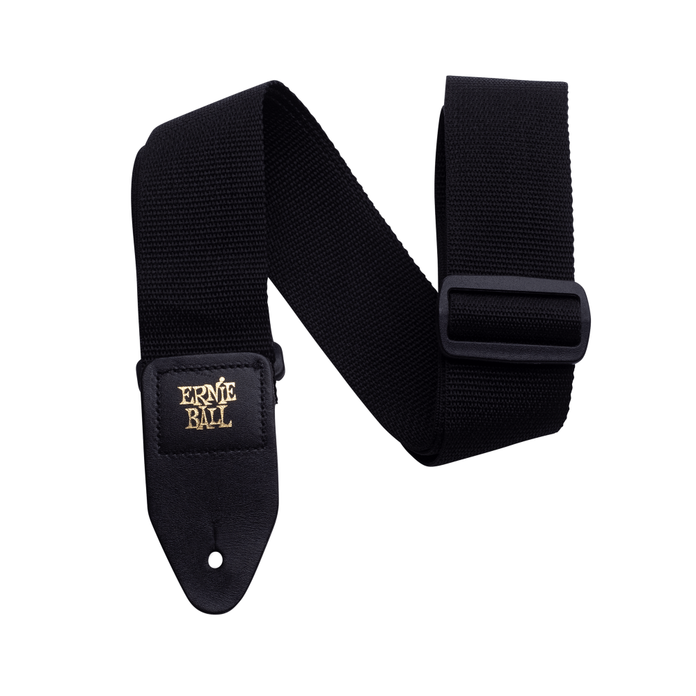 Ernie Ball Polypro Guitar Strap - Bass Strap - Black